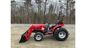 Mini-tracteur d'occasion M-A-H-I-N-D-R-A 1626 à transmission par engrenages pour usage agricole, incluant les composants essentiels : pompe, moteur, boîte de vitesses, roulement, garantie 2 ans - Product Image 4