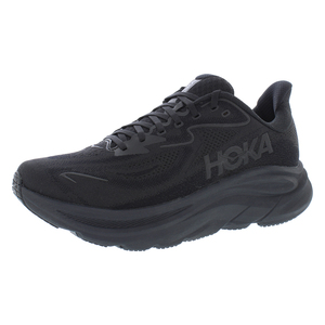 Scarpe HOKA Clifton 10 Wide da Uomo Colore: Nero/Nero 100% Autentiche - Product Image 1