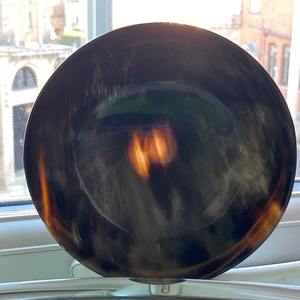 Bol à salade écologique en corne de buffle avec finition en corne de bœuf - Product Image 4