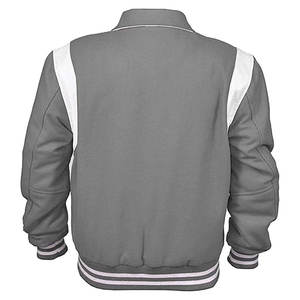 Chaqueta Varsity de Invierno para Hombre, Estilo Urbano, Diseño Bordado en la Parte Delantera, Mangas Regulares, Opciones Personalizables, Novedad 2025 - Product Image 2