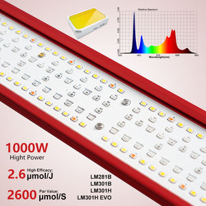 Nueva Lámpara de Cultivo para Plantas de 600W-1500W, Espectro Completo LM301B LM301H EVO, Barra de Luz LED Regulable para Cultivo en Interiores, Invernadero e Hidroponía - Product Image 5