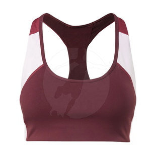 Sujetador deportivo de calidad superior para mujer, Sujetador deportivo de poliéster Spandex para mujer, Sujetador deportivo sin costuras para mujer - Product Image 1