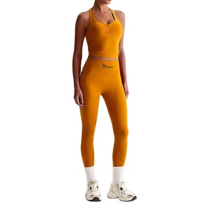 Women Two Piece Outfit <b>Cross</b> Strap Tank <b>Top</b> and Relaxed Fit Pants Set Soft Stretch Casual Summer Wear Set for Wholesale - Product Image 6