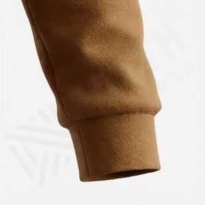 Survêtements pour hommes en gros, logo personnalisé, coupe-vent, en molleton de coton uni, design rayé blanc, vêtements de sport imprimés, couleur personnalisée - Product Image 6