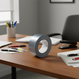 Ruban en tissu SuperDuct ST311 gris argenté, longueur 50 m, largeur 72 mm, rouleau SUPERTAPE pour usage de bureau - Product Image 3