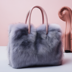 Borsa da donna personalizzata moda invernale in <span class=keywords><strong>pelliccia</strong></span> sintetica soffice borsa in peluche Hobo a spalla pelosa borsa Tote in <span class=keywords><strong>pelliccia</strong></span> - Product Image 2