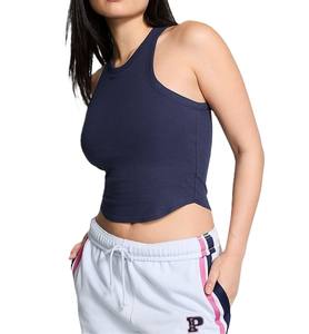 Hot Selling Custom <b>Ladies</b> <b>Knitted</b> Casual Sport Fitness Women <b>Tank</b> <b>Top</b> Quick Dry Out Door Comfort Active Wear Women <b>Tank</b> <b>Top</b> - Product Image 5