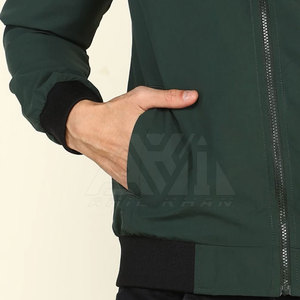 Chaqueta Bomber de Invierno con Cuello Alto Personalizada, Servicio OEM, Alta Calidad, Transpirable, Ecológica, con Logotipo Frontal - Product Image 6
