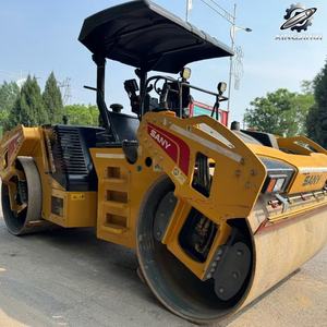 Rodillo Compactador Usado Sany STR130C-8, 13 Toneladas de Peso Operativo, Compactador Vibratorio de Doble Tambor, Original de China, Compactador para Construcción Media - Product Image 5