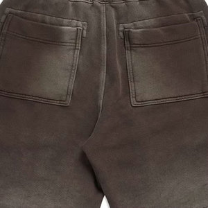 Short d'été pour hommes Active Wear Sun Fade Quick Dry Jogging Vintage Distressed Acid Washed Shorts pour hommes - Product Image 6