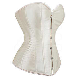 Corsés de Algodón para Mujer, Superventas, Ajuste Delgado, Calidad Premium, Transpirables, Control de Abdomen, Tela de Satén, Cierre con Cremallera - Product Image 3