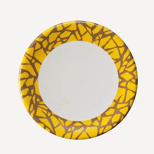 จานกลมสำหรับร้านอาหารจานสายพานลำเลียงซูชิพิมพ์ลาย A5เมลามีนแบบญี่ปุ่น - Product Image 1