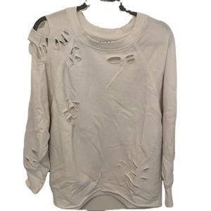 2025 Venta caliente hombres sudadera desgastada transpirable moda diseño personalizado desgastado sudaderas personalizadas 100% algodón - Product Image 2