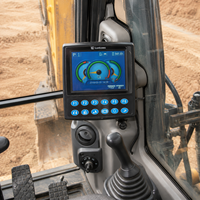 Écran LCD de moniteur d'excavatrice 35B0395 CLG920E CLG925E, panneau d'instrumentation, pièces de rechange compatibles, accessoires