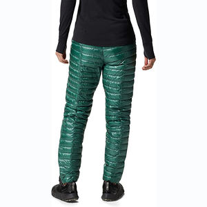 Boyi กางเกงบับเบิ้ลเอวสูงสำหรับผู้หญิง,กางเกงขายาวเอวสูงขากว้างกางเกงกีฬาลำลองกางเกงลุยเหงื่อ Palazzo - Product Image 2