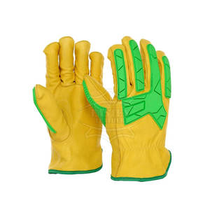 Nouvelle arrivée Gants de sécurité haute qualité fabriqués au Pakistan Gants en cuir résistants aux coupures pour la vente en ligne - Product Image 1