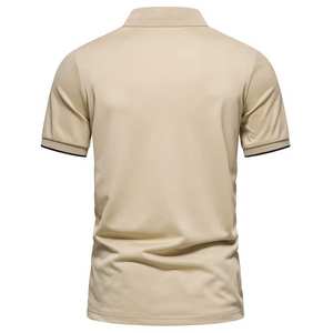 Venta al por mayor 100% camisetas de algodón en blanco liso poliéster polos personalizados bordado logotipo impresión Golf Polo camisetas para hombres - Product Image 3