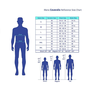 Men's Professional Workwear Mechanic Coverall <b>Overall</b> in Polyester Cotton Blend Plus Size <b>Work</b> Uniform - Product Image 5