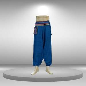 Pantalones de algodón informales estilo Hmong JJ pantalones tribales cómodos hechos en Tailandia para exportación al por mayor para compradores globales - Product Image 6