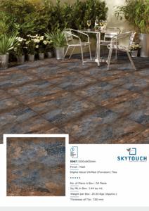 Meilleur prix carreaux de bois aspect mat en céramique de haute qualité Porcelanato 600x600mm carreaux de sol intérieur moderne accrocheur chambre - Product Image 5