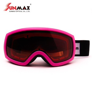 <b>Kids</b> Snowboard <b>Goggles</b> OTG with Cylindrical Anti-Fog Lens and None Slip Adjustable Strap - Product Image 1
