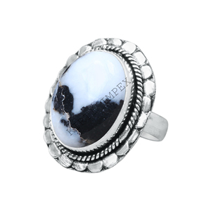 Designer Bulk Fournisseur Décembre Anneaux De Naissance En Argent Sterling 925 Fine Jewelry Buffalo Turquoise Gemstone Anneaux Faits À La Main - Product Image 1