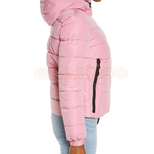 <b>Light</b> <b>Weight</b> Women Puffer <b>Jacket</b> Full Zipper Women Puffer <b>Jacket</b> Polyester Made Women Puffer <b>Jacket</b> - Product Image 4