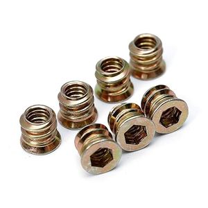 Tuercas roscadas de tornillo M4 M5 <span class=keywords><strong>M6</strong></span> M8 M10 Ngoc Huong Phat Fabricante Buen precio Tuercas de inserción de acero inoxidable para minería de madera - Product Image 5