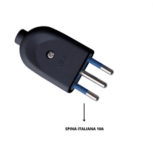 Ecova piccolo attacco 10 Ampere spine e prese elettriche nere - Product Image 5