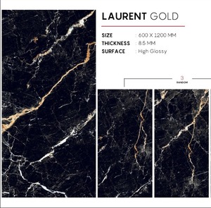 Carreaux de marbre luxueux 600x1200mm carreaux de porcelaine polis carrelage émaillé antidérapant pour l'entrée de la maison de bureaux - Product Image 1