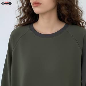 Sudadera con Capucha de Invierno para Mujer, Diseño Nuevo, Estampado Personalizado, 2 Piezas, Poliéster/Algodón, Cuello en V, Estilo Urbano, Talla Grande - Product Image 3