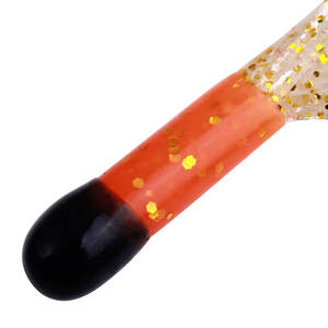 Crappie Iscas Jig Heads Pvc Tubo Isca 7CM Crappie Panfish Isca Plástica <span class=keywords><strong>Worms</strong></span> macios para a truta Água salgada Rios De Pesca De Água Doce - Product Image 2