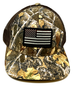 Woodland <b>Camo</b> Woven Patch Logo Wholesale Products Trucker <b>Hat</b> 6-Panel Pre-Curved Brim High Quality Gorras Sports Cap Trucker <b>Hat</b> - Product Image 1