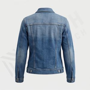 Vêtements de mode pour femmes, veste en jean coupe-vent, vente chaude, élégante, respirante, vêtements de rue de haute qualité, prix de gros - Product Image 2