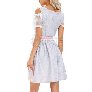 Vestido Dirndl de Oktoberfest con Color Personalizado, Atuendo para Festival de la Cerveza con Logotipo Personalizado, Vestido Dirndl de Oktoberfest - Product Image 3