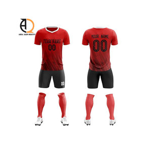 Hot Selling <b>Blue</b> Sublimation Soccer Wear Kits High Quality Football Uniform - Product Image 4