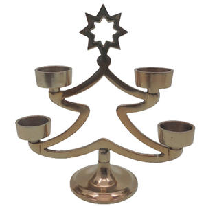 <b>Red</b> Powder Coating Aluminum <b>Candle</b> Stand for Home Tabletop Decorations for Christmas Other Holidays Other <b>Candle</b> Holders <b>Candle</b> - Product Image 3