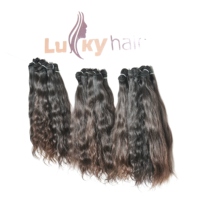 Extensions de Cheveux Humains 100% Naturels de Qualité Supérieure, Bouclés, Couleur Noire, Cheveux Vierges Remy, Prix de Gros, Produit Vietnamien