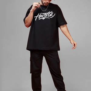 Camiseta Vintage de Alta Calidad para Hombre, Estilo Clásico, Transpirable, con Estampado, Talla Grande - Product Image 2