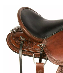 ชุดอานม้าหนังแท้คุณภาพพรีเมี่ยมเหมาะอย่างยิ่งสำหรับการแข่งแบบตะวันตกแบบมีความอดทนแบบอังกฤษสำหรับการขี่ม้า - Product Image 4