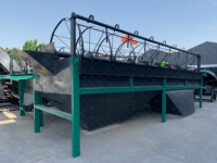 Nouvelle usine de criblage de compost d'écran de tambour rotatif électrique à alimentation interne
