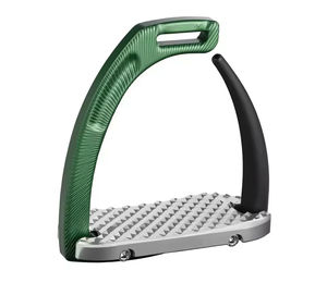 Estribos de Equitación Veterinarios de Aluminio de Primera Calidad, Par de Estribos Antideslizantes con Protección de Tobillo y Suela Ancha, Equipo Ecuestre - Product Image 3