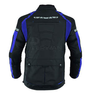 Venta caliente chaqueta de cuero transpirable OEM personalizado chaqueta de cuero de la motocicleta - Product Image 2