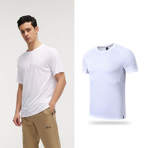 Sublimación personalizada Gimnasio Spandex Poliéster Deportes Camiseta Secado rápido Transpirable Stringers Entrenamiento O Cuello Camiseta para hombres - Product Image 2