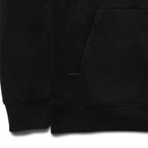 Sweat à capuche court hommes échantillon gratuit poids lourd éponge français surdimensionné épaule sérigraphié Streetwear à capuche pour hommes - Product Image 1