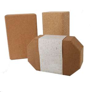 Factory Price Natural Wooden <b>Yoga</b> <b>Block</b>, High Density Eco-Friendly Material, Durable Non-Slip Fitness Pilates Support Brick - Product Image 1