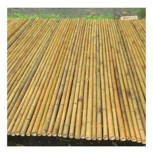 Estacas de cerca de bambú del proveedor de Vietnam Material impermeable duradero Corte personalizado Poste natural Disponible Suministro de exportación a granel - Product Image 1