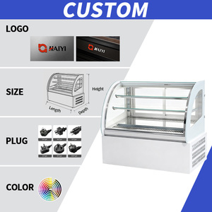ตู้แช่เค้กแบบตั้งโต๊ะพร้อมชั้นวางปรับระดับได้ สำหรับเค้กทีรามิสุ - Product Image 5