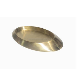 Offre Spéciale en acier inoxydable ondulé bijoux organisateur support aluminium métal plateau pour bague collier montre affichage décorations de mariage - Product Image 3