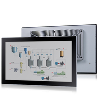 Panel sentuh industri Pc 15.6 17.3 18.5 21.5 inci Panel LCD PC Panel industri dudukan dinding Pc